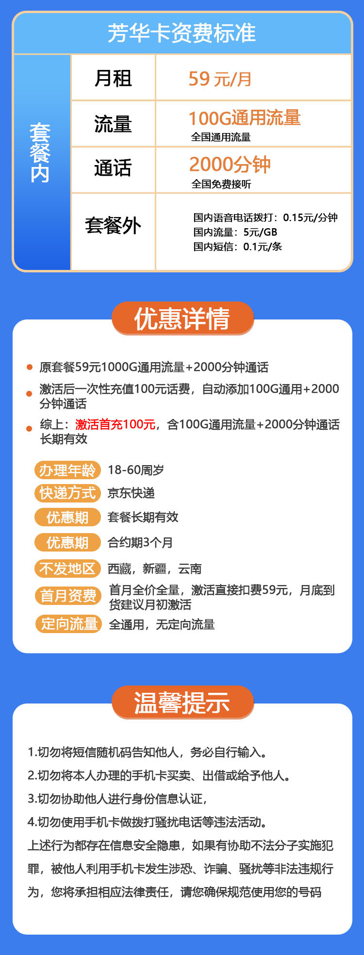 卡世界官方发布：联通斗破卡59元100G+2000分钟  第2张