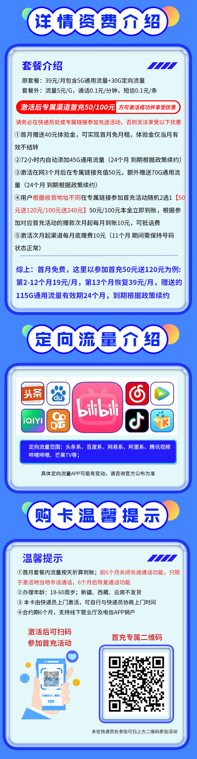卡世界官方发布：电信陨星卡19元150G  第2张